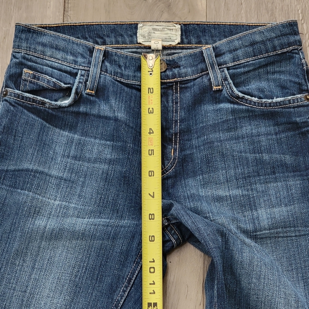 Current Elliott Cropped Straight Court Coupe Droite Jeans - Picture 8 of 14